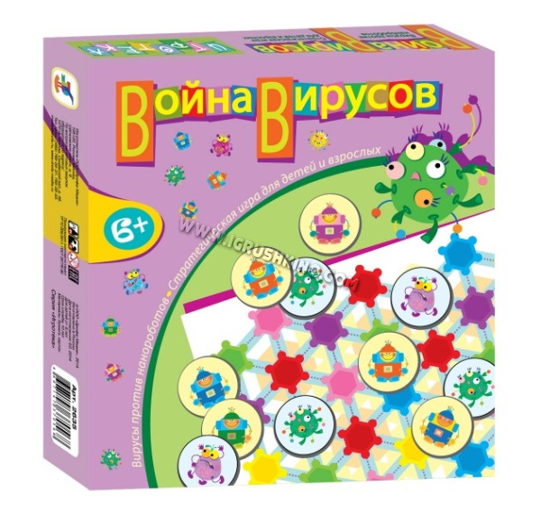 Игра настольная "Война вирусов" (НПИ)