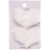 Зажимы для волос 2шт "New collection - Heart", микс 6 цветов