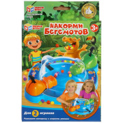 Игра настольная &quot;накорми бегемотов&quot;, в кор., 15*27,9*4,6см в кор.2*48шт