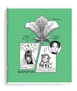 Тетрадь предм. 48л. ФЕНИКС &quot;Аниме-Биология&quot; 63423 мел.карт.,выб.твин уф-лак,клетка