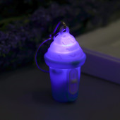 Фонарик свет на кольце "Мороженое в стаканчике" мигает МИКС 4,5х2,5х2,5 см   4543401