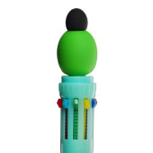 Ручка шариковая автоматическая, 10-ти цветная, Милашки МИКС   9670662